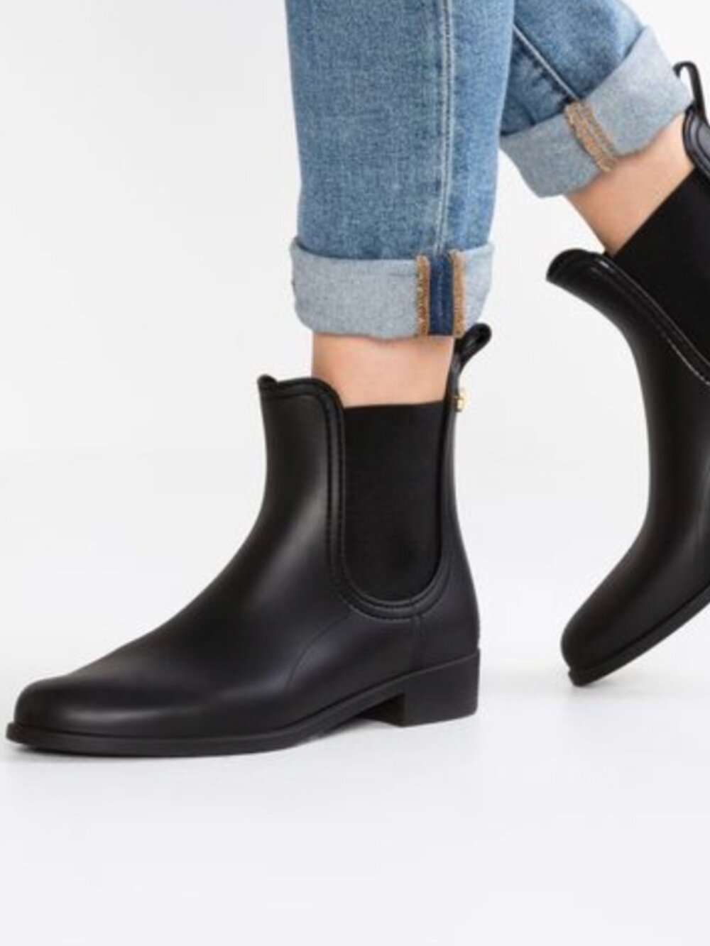 Lemon Jelly Splash Chelsea matte rain boot 10